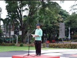 Pimpin Apel Pagi, Kepala Disnaker Sampaikan Sejumlah Hal