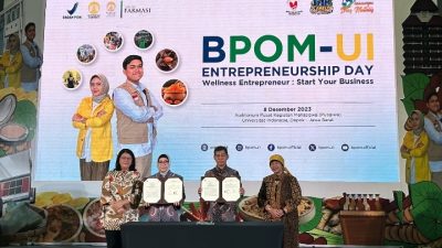UI JADI PILOT PROJECT UNTUK BPOM-CAMPUS: WELLNESS ENTREPRENEURSHIP PROGRAM, SIAP KEMBANGKAN OBAT BAHAN ALAM DAN KOSMETIK