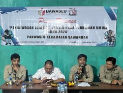 Ketua Panwaslu Kecamatan Sawangan, Syahril Hidayat : Panwascam Sawangan Siap Laksanakan Pengawasan Tahapan Pendistribusian Logistik Pemilu 2024