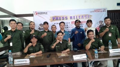 Jajaran Panwascam Tapos Terus Upayakan Pencegahan Pelanggaran Kegiatan Logistik Pemilu
