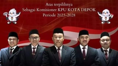 Lima Anggota Komisioner KPU Depok Terpilih Resmi Diumumkan, Satu Petahana