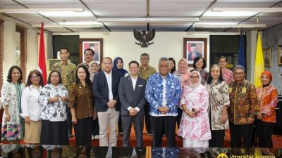 INDIANA UNIVERSITY KUNJUNGI UI BAHAS PELUANG KEMITRAAN PADA JALUR KOLABORASI LINTAS BIDANG