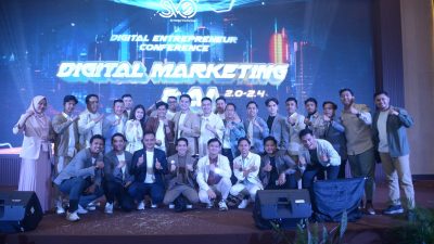 Ratusan Digital Entrepreneur Ramaikan Talk Show Digital Marketing And AI 2.0-2.4 di Pekanbaru