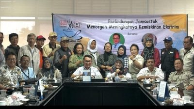 SWI Kota Depok Sukses Gelar Ngopi Bareng BPJS Tenaga Kerja Dan Dinsos Kota Depok