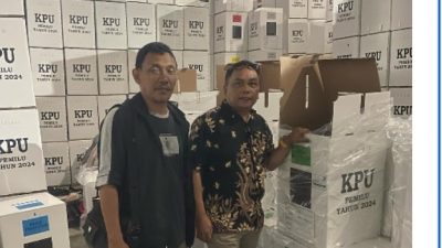 Pengawasan Logistik Panwascam Cipayung