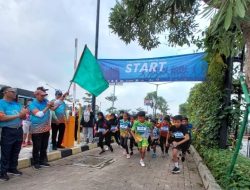 Lepas Lomba Lari Fun and Run Kecamatan Tapos, Bang Imam: Selalu Jaga Kesehatan