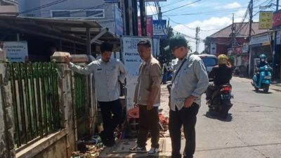 DPUPR Tata Eksisting Tiang Simpang Jalan Lafran Pane Kelurahan Baktijaya