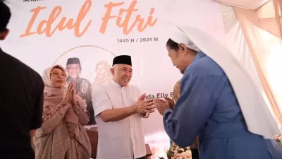 Open House Wali Kota Depok Banyak Dihadiri Tokoh Lintas Agama