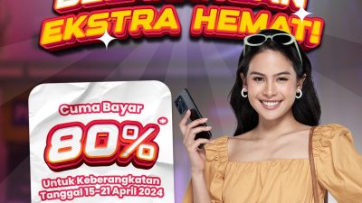 Mudik belakangan Ekstra Hemat, KAI Daop 1 Berikan Diskon Cukup Bayar 80 Persen