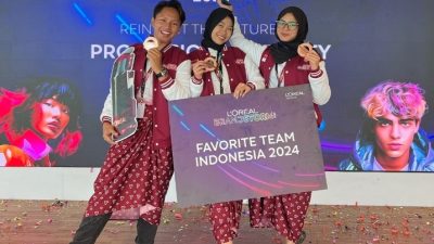 BERKAT INOVASI PEWARNAAN RAMBUT GUNAKAN AI, MAHASISWA UI RAIH GELAR FAVORITE TEAM DALAM L’OREÀL BRANDSTORM 2024