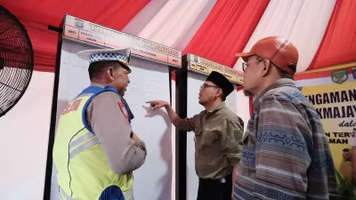 Pantau Dua Pos Pengamanan Lebaran, Bang Imam : Alhamdulillah Lancar