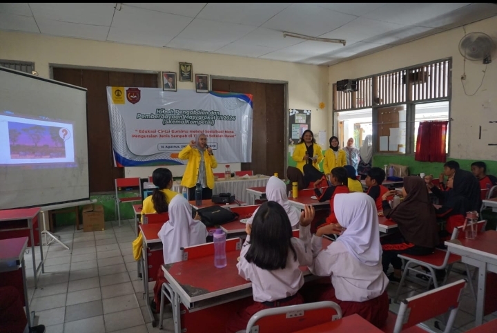 UI TANAMKAN KESADARAN LINGKUNGAN PADA SISWA SEKOLAH DASAR DI DEPOK