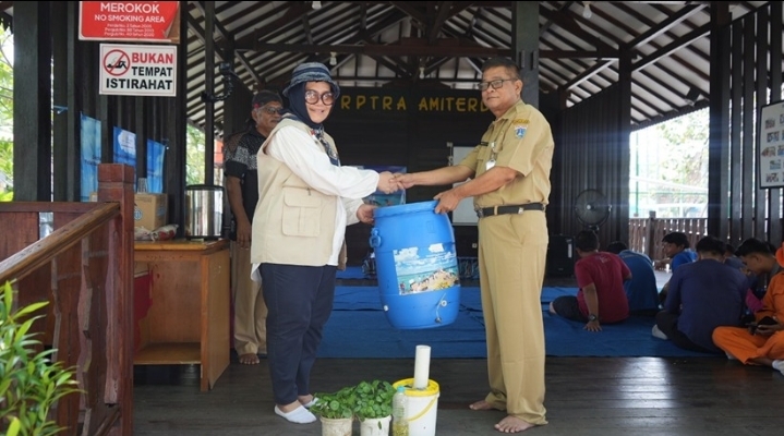 DORONG PERTANIAN URBAN DI P. UNTUNG JAWA, UI BERI PELATIHAN KETAHANAN PANGAN DAN PARIWISATA