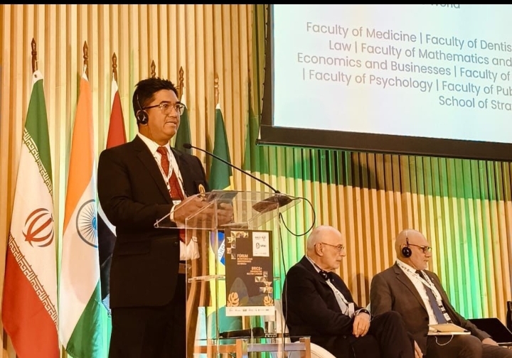 REKTOR UI BICARA SOAL PENGUATAN KOLABORASI INTERNASIONAL DI FORUM REKTOR BRICS+