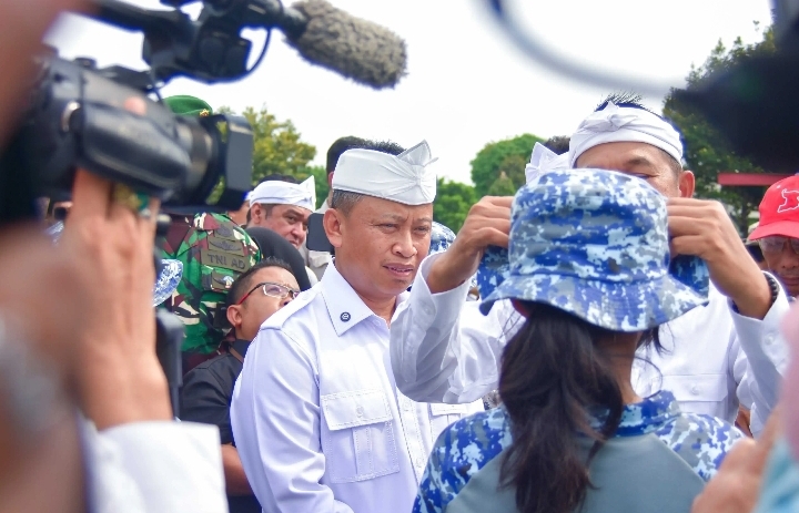 Momen Penutupan Program Pembinaan Karakter dan Bela Negara