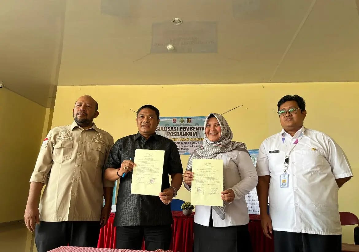 Posbankum Depok Jaya Gandeng LBH Kami Ada