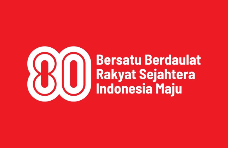 HUT RI  Ke-80  Mengusung tema, “Bersatu, Berdaulat, Rakyat Sejahtera, Indonesia Maju”