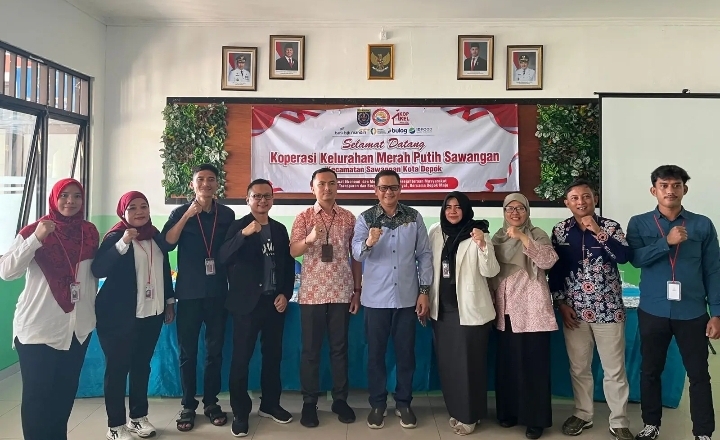 KKMP Sawangan Resmi Beroperasi, Camat Anwar Minta Pengurus Aktif dan Amanah