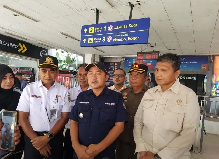Pemkot Depok Bersama KAI dan BTP Sepakat Lakukan Pen Pemkot Depok Bersama KAI dan BTP Sepakat Lakukan Pen