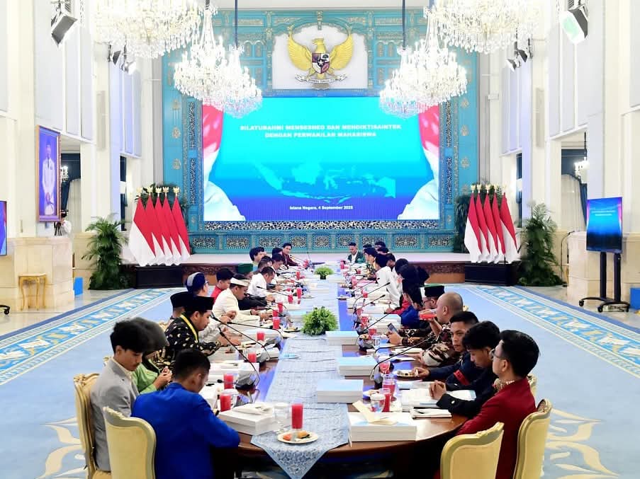 Silaturahmi Pemerintah dan Mahasiswa di Istana Negara: Bangun Perspektif Bersama untuk Kemajuan Bangsa