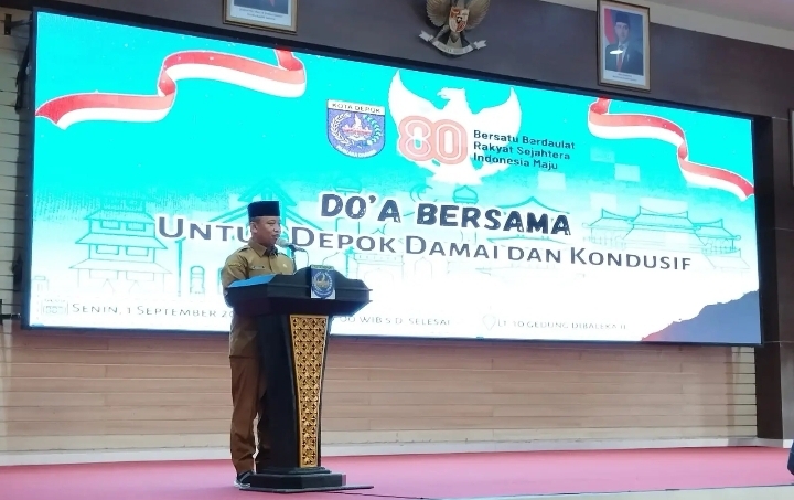 Doa Bersama untuk Kota Depok Damai dan Kondusif Demi Rajut Persatuan