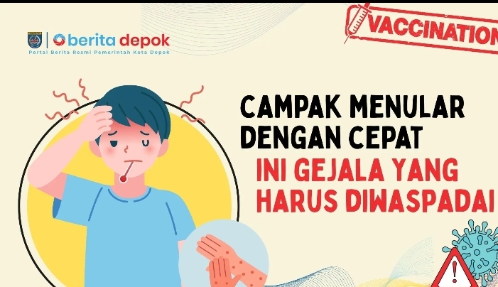 Campak Menular dengan Cepat, Ini Gejala yang Harus Diwaspadai