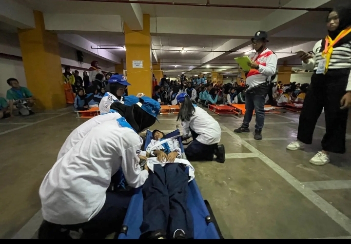 Ribuan Siswa Ramaikan Lomba Kepalangmerahan PMR Tingkat Depok 2025, Tumbuhkan Semangat Kemanusiaan