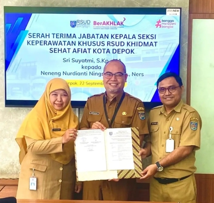 Estafet Kepemimpinan RSUD KiSA, Wujudkan Layanan Prima