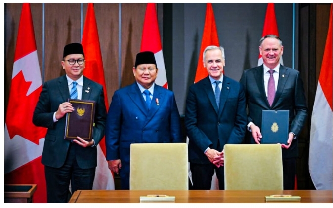 Dari Perdagangan hingga Pertahanan, Presiden Prabowo dan PM Kanada Saksikan Penandatanganan Sejumlah Kesepakatan Strategis