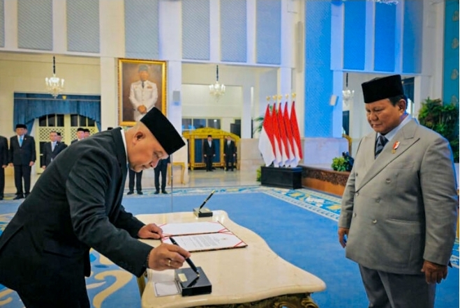 Langkah Peduli untuk Papua, Presiden Prabowo Lantik Pengurus Komite Eksekutif Percepatan Pembangunan Otonomi Khusus Papua