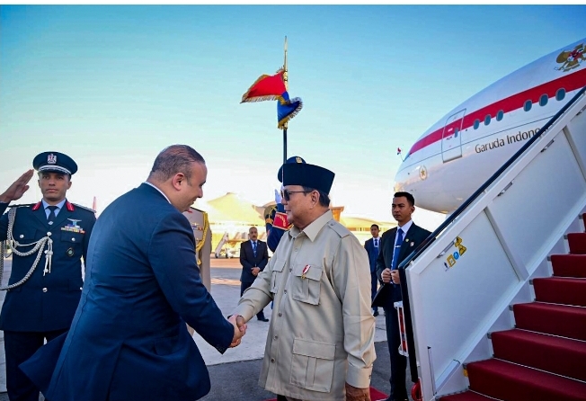Tiba di Mesir, Presiden Prabowo akan Hadiri KTT Perdamaian Sharm El-Sheikh