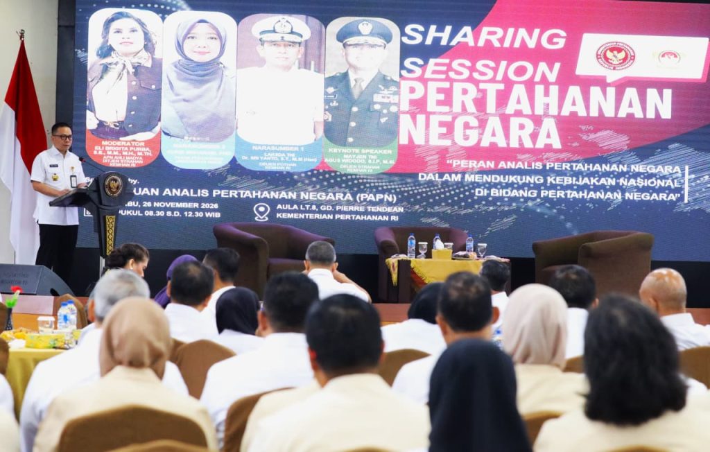 PAPN Kemhan Gelar Sharing Session untuk Perkuat Peran Analis dalam Kebijakan Pertahanan Negara
