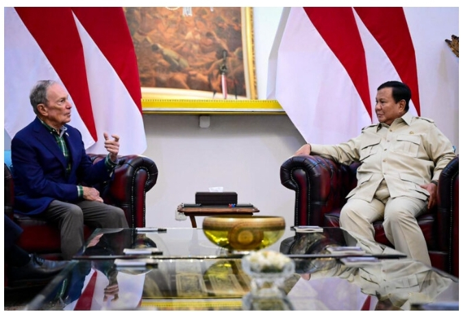 Presiden Prabowo Terima Michael Bloomberg, Bahas Penguatan SDM, Kesehatan Publik, hingga Konservasi Laut