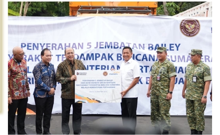 Sinergi Pemerintah dan BUMN, Wamenhan Terima Jembatan Bailey untuk Masyarakat Terdampak Bencana Sumatra Sinergi Pemerintah dan BUMN, Wamenhan Terima Jembatan Bailey untuk Masyarakat Terdampak Bencana Sumatra