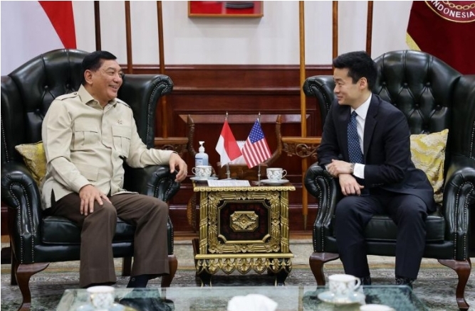 RI-AS Bahas Penguatan Kerja Sama Pertahanan