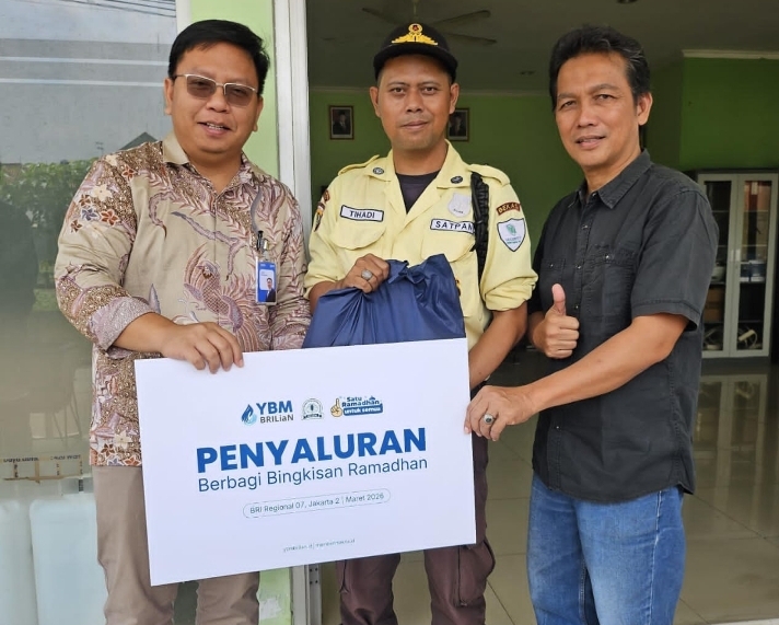 BRI BO Bekasi Siliwangi Salurkan Bingkisan Ramadan