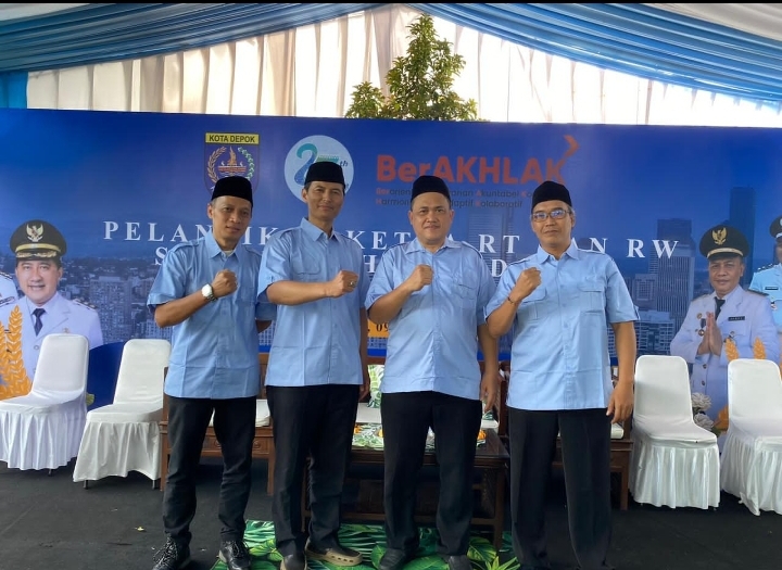 Resmi Dilantik Sebagai Ketua  RT 05 RW 015 Bedahan, Sofian Usulkan Perbaikan Jalan yang Rusak dan Penerangan Jalan Lingkungan Sawangan Village Sebagai Prioritas Utama 