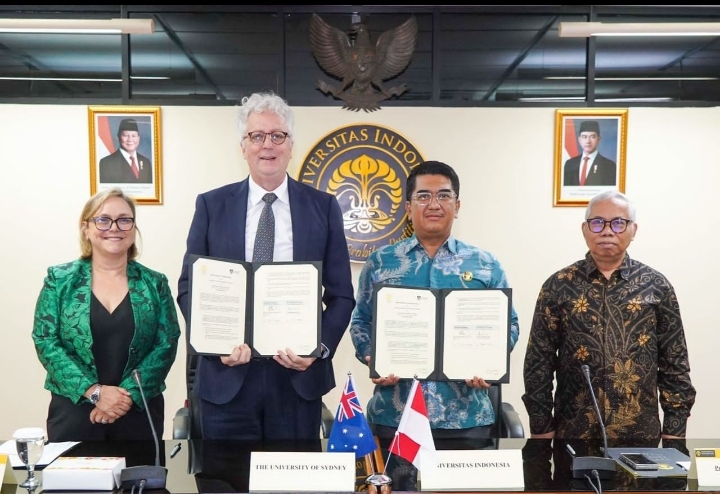 UI DAN UNIVERSITY OF SYDNEY PERKUAT KOLABORASI STRATEGIS, DORONG RISET DAN MOBILITAS GLOBAL