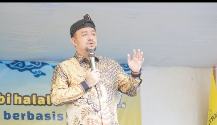 DPD Partai Golkar Kota Depok Gelar Halal Bihalal Sekaligus Konsolidasi Guna Hangatkan Mesin Partai. Farabi : Nyalon di Golkar Gak Usah Bayar