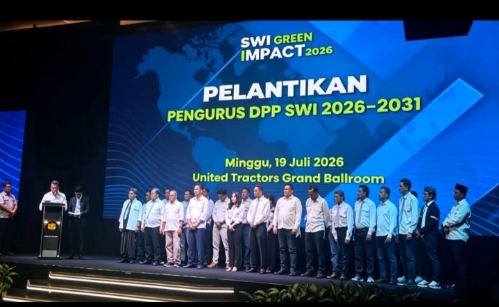 Ketua Umum SWI H. Iskandar, S.Sos Secara Resmi Melantik Jajaran Pengurus DPP SWI Masa Bakti 2026-2031