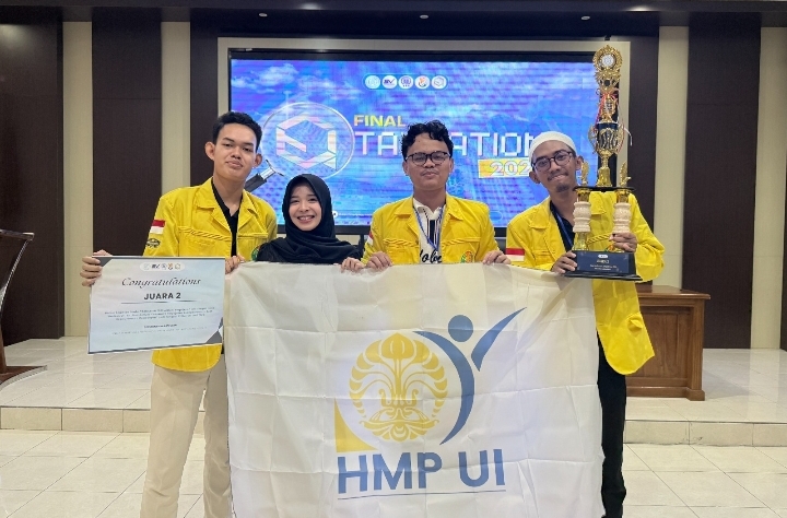 TIGA MAHASISWA UI RAIH DUA PODIUM DALAM KOMPETISI PERPAJAKAN NASIONAL 2026