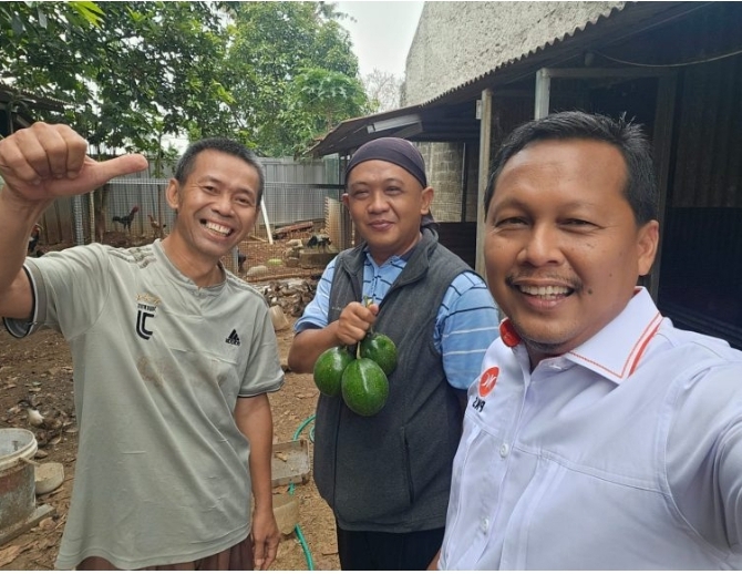 Heridianto Kunjungi Tokoh Dakwah Pelajar PKS Beji, Perkuat Soliditas dan Kebersamaan